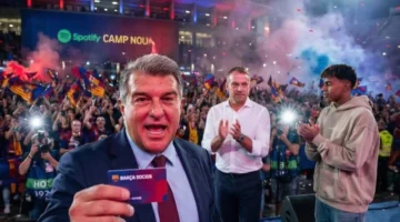 استمرار خوان لابورتا في رئاسة برشلونة حتى عام 2031 بعد حسم الانتخابات